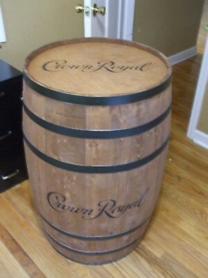 Crown-Royal-Full-Size-Whiskey-Barrel-Dis