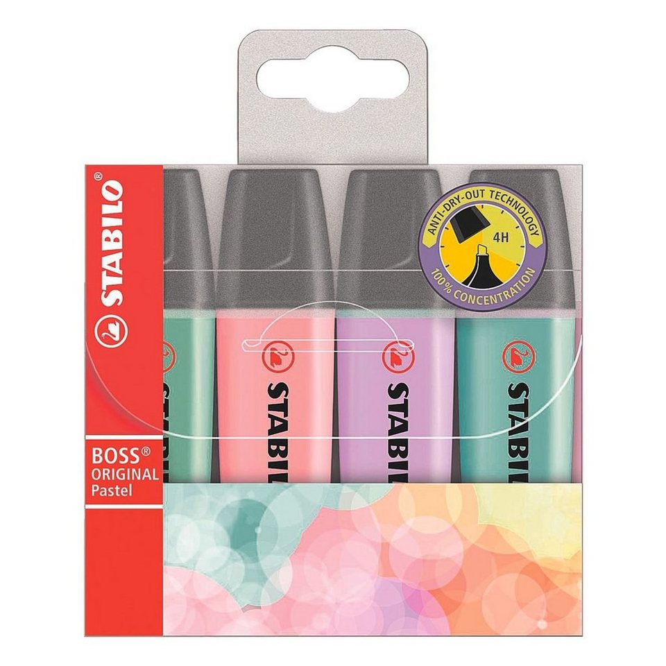 stabilo-4er-pack-textmarker-pastell-boss