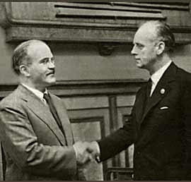 Molotov with Ribbentrop