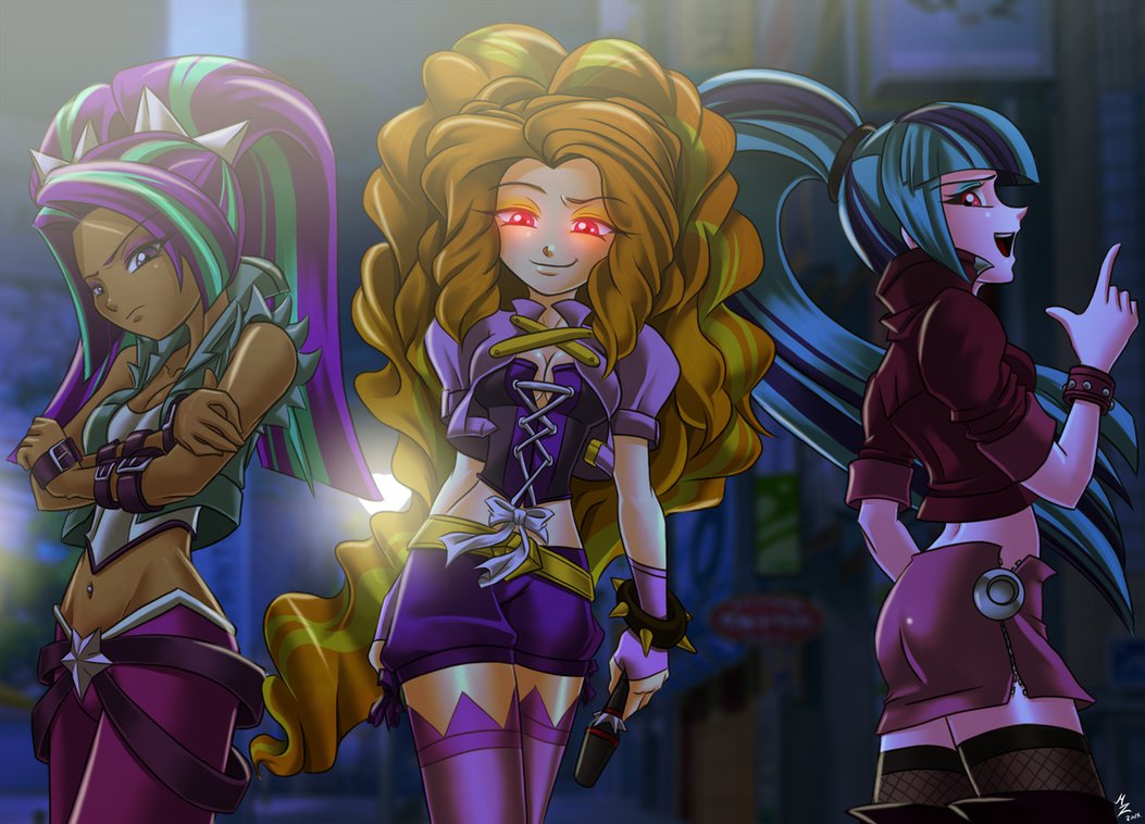 dazzlings    by mauroz-d8st34g