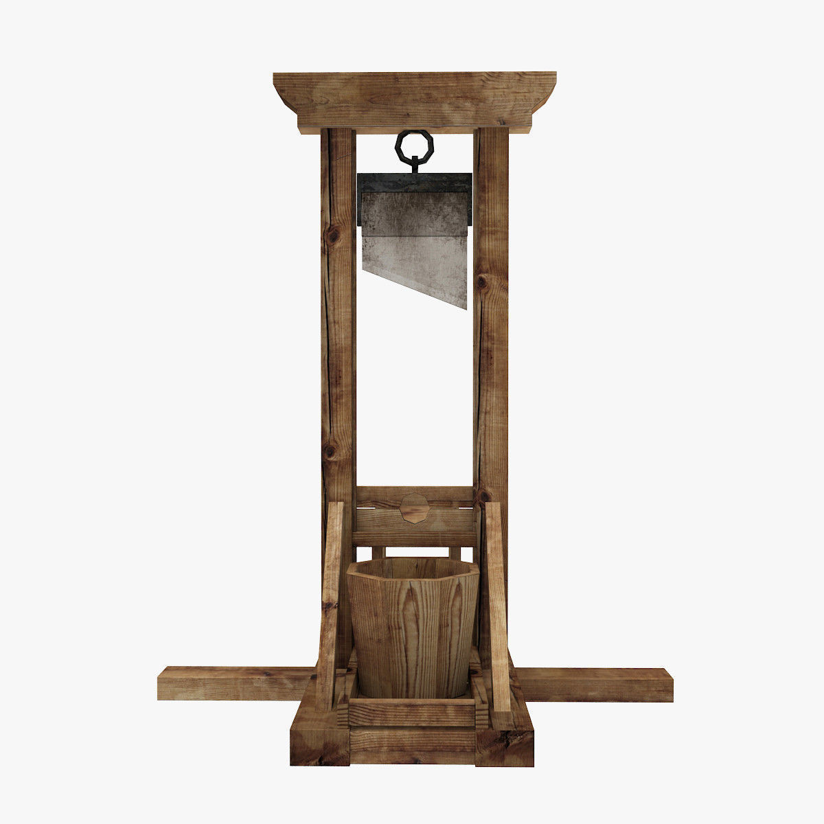 Fumos miese Spelunke lowpoly-guillotine-3d-model-low-poly-max