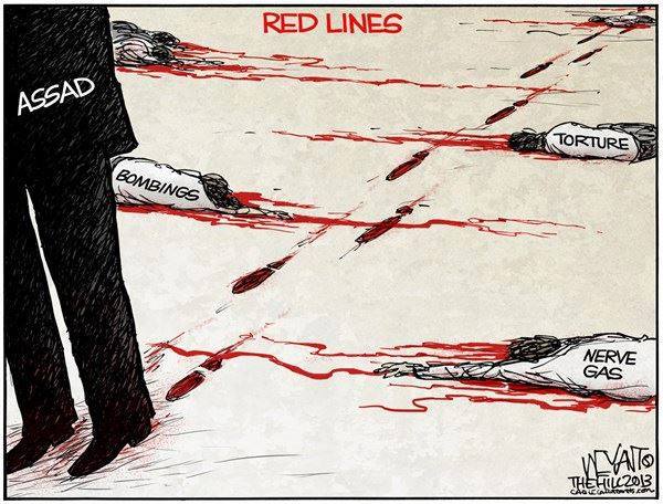 syria cartoons red lines 8