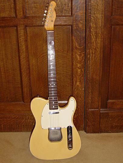 1966fender telecaster butterscotch-b