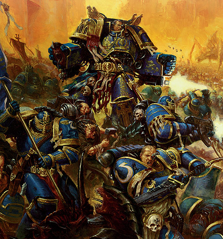 Space Marines codex cover