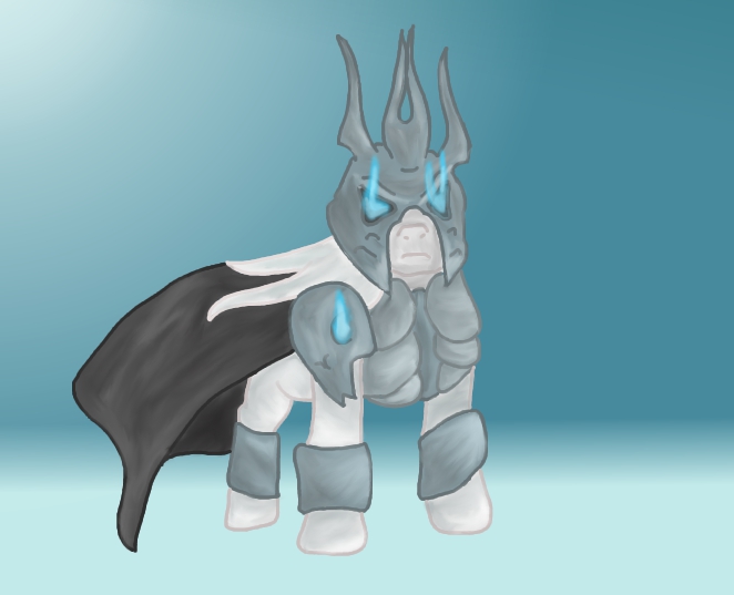 pony lich king by partycannon-d4r6t1c
