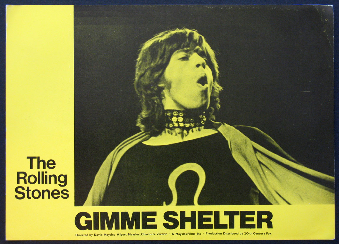 Stones gimme shelter