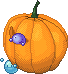 carving a pumpkin by h3uiv