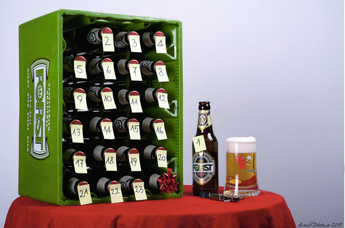 Bier-Adventskalender