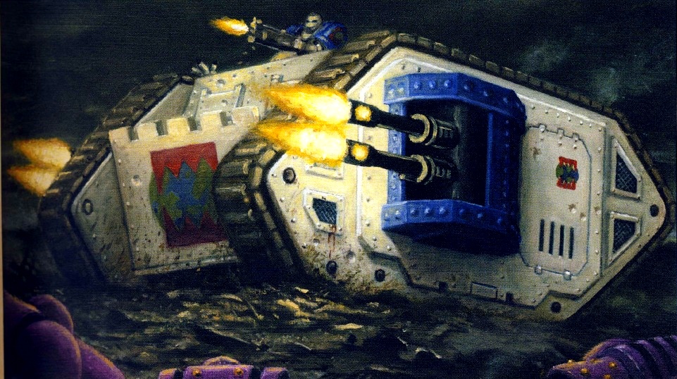 Bilder-Thread WE Land Raider Spartan Istvaan III