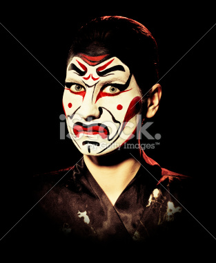Bilder-Thread stock-photo-11229540-kabuki-mask