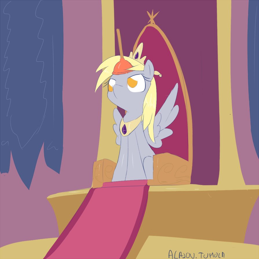 princess derpy by alasou-d5ta6aq