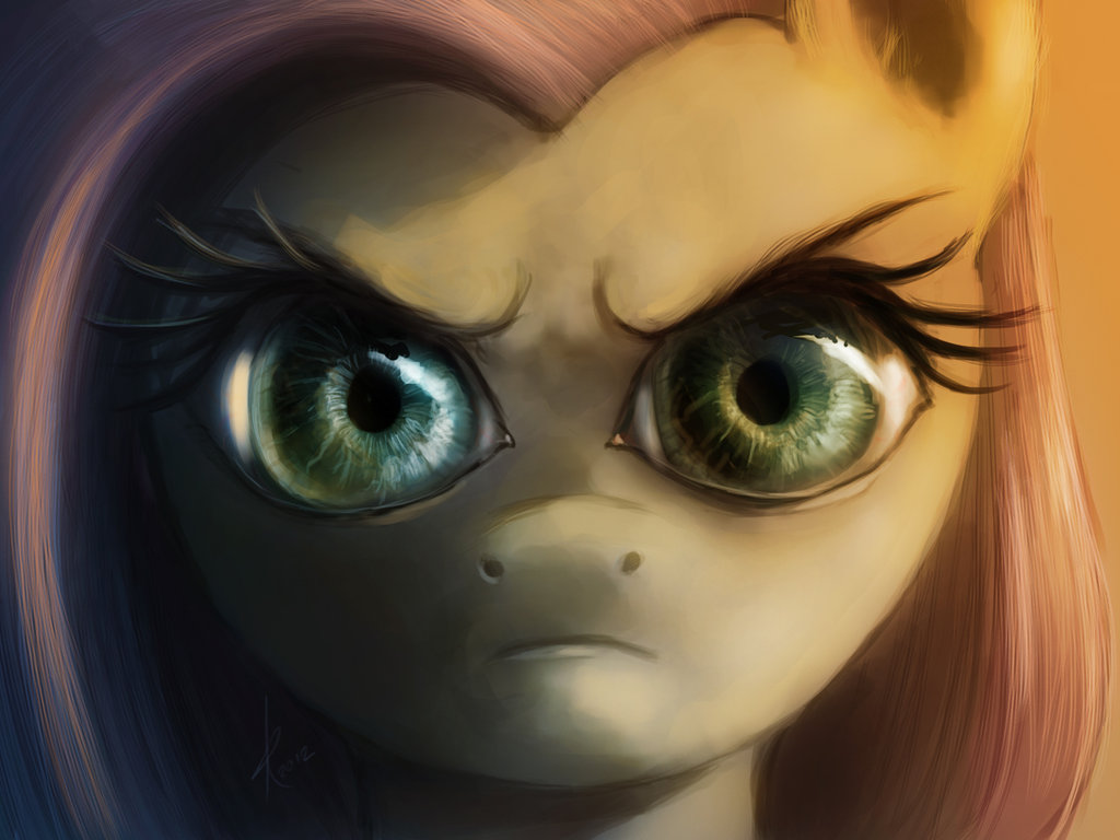 the stare  colored  by raikoh illust-d5a