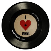 i love vinyl - sticker pack