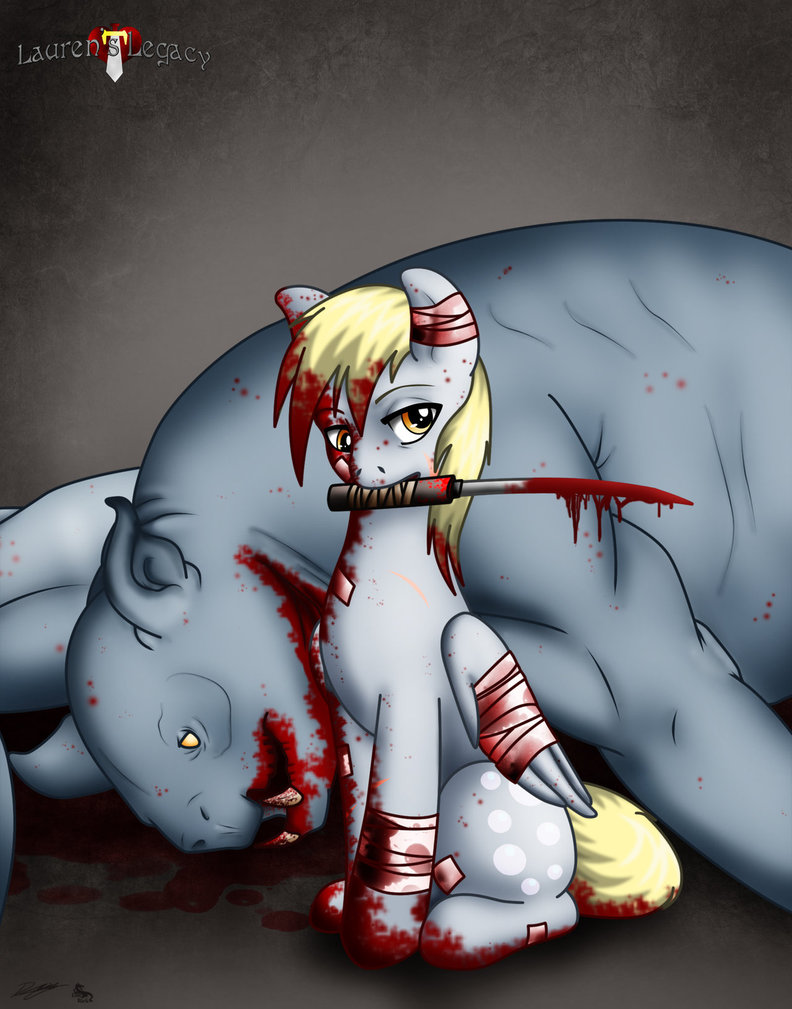 derpy is no weakling  by evil rick-d6k7u