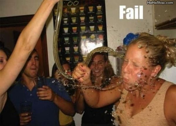 Funnel Beer Fail