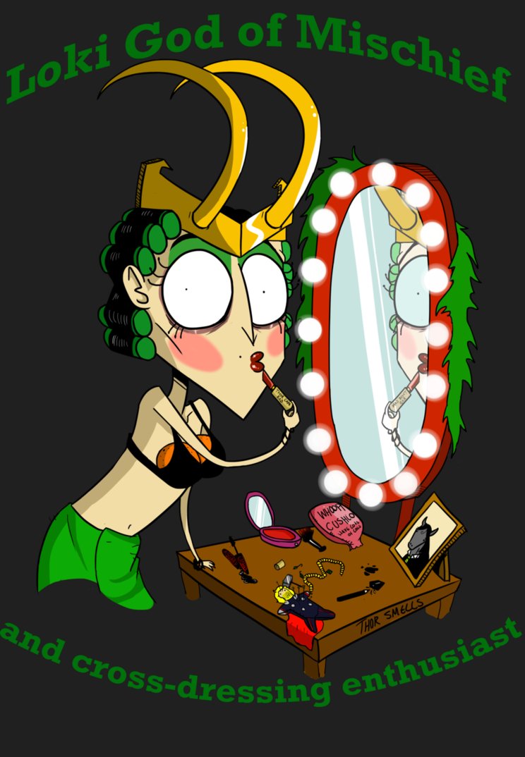 Bilder-Thread loki the wee cross dresser by lilyfer-d5
