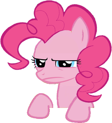 pinkie pie   suspicious by darkomegamk2-