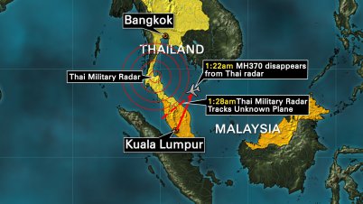 malaysia 370 airline radar