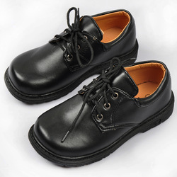 2013-Children-black-leather-shoes-boy-gi