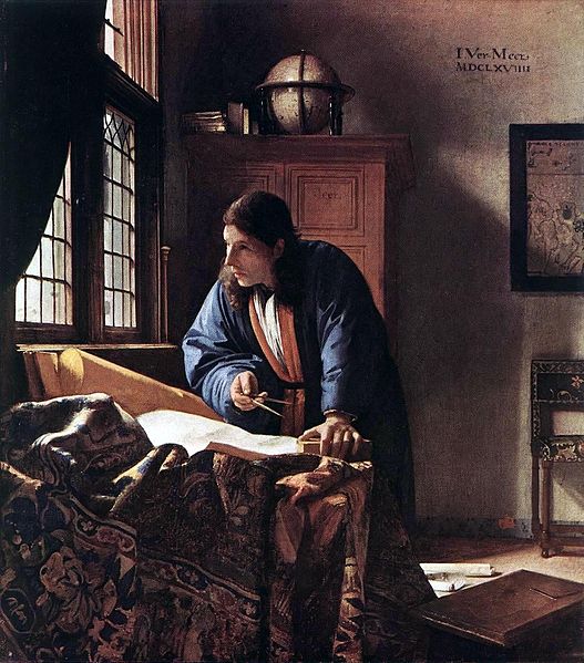527px-Jan Vermeer - The Geographer.