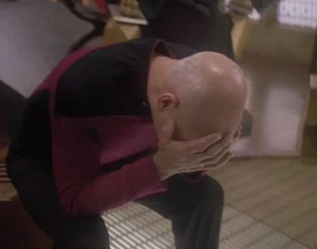 Yet another Picard facepalm