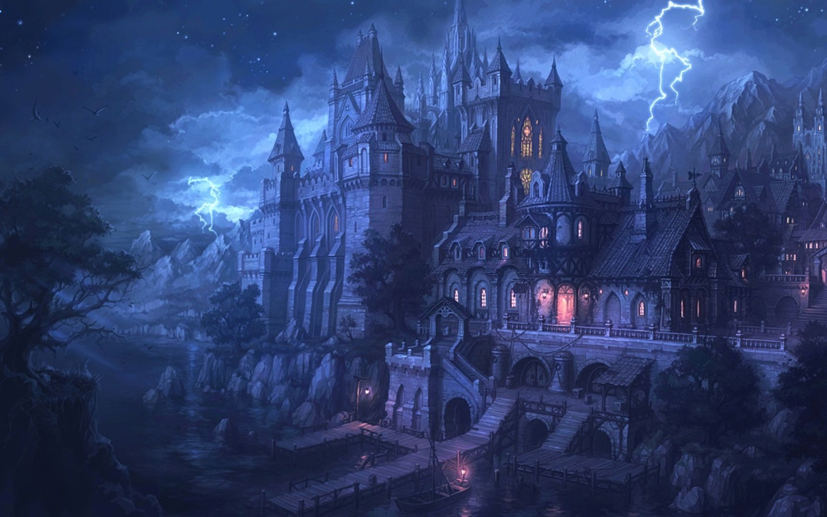 Bilder-Thread Dark-Castle-Wallpaper-HD