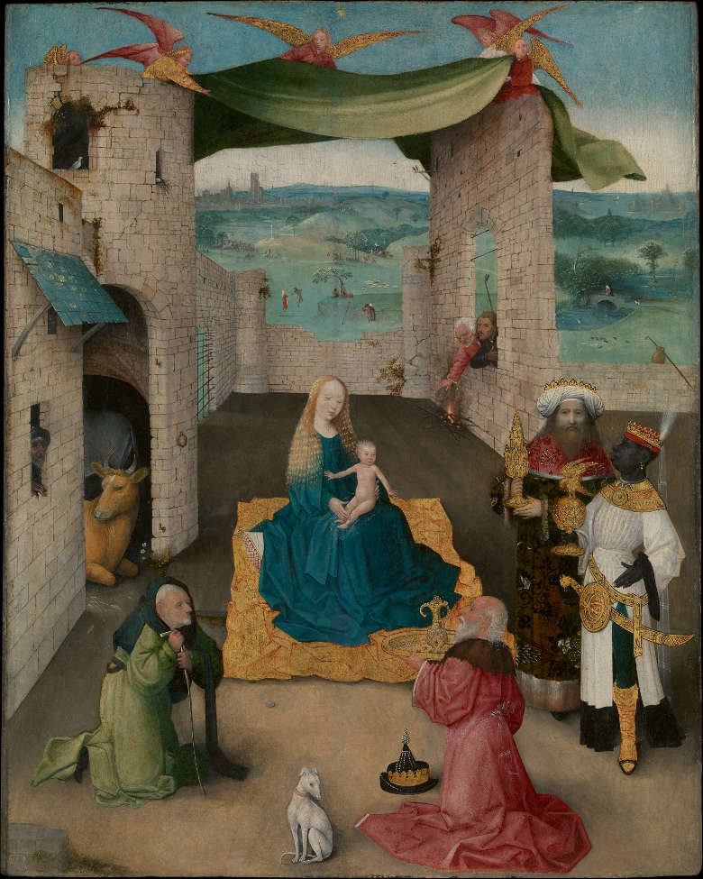 Hieronymus-bosch-Anbetung-1475-New-York