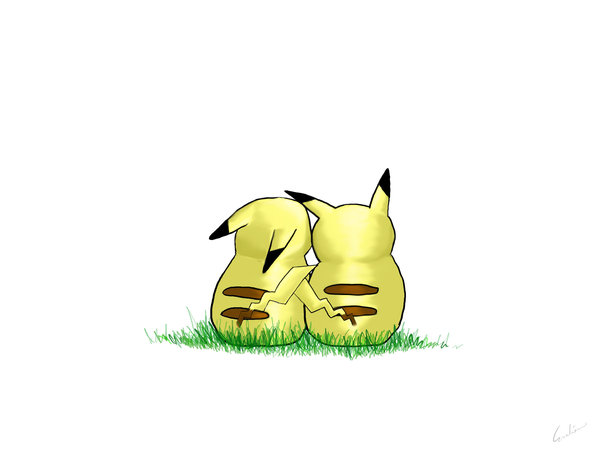 pikachu love by foil duck