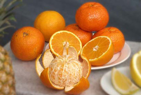 obst orangen