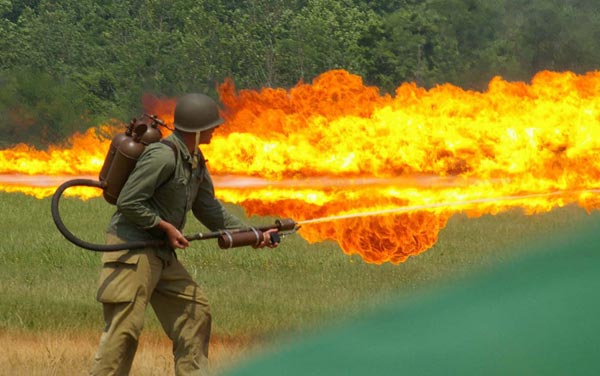 m1 type flamethrower