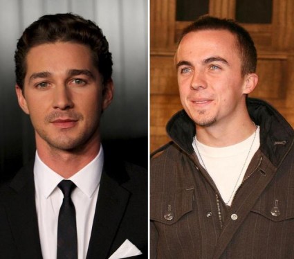 collage shia labeouf und frankie muniz.j