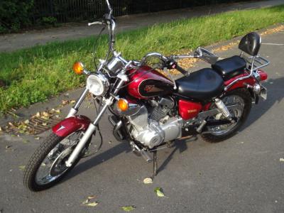 Bilder-Thread biete tadellose 125er yamaha chopper