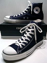 185px-A classic Black pair of Converse A
