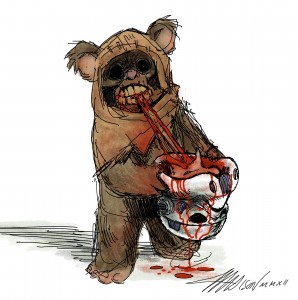 star-wars-ewok-zombie-art-298x300