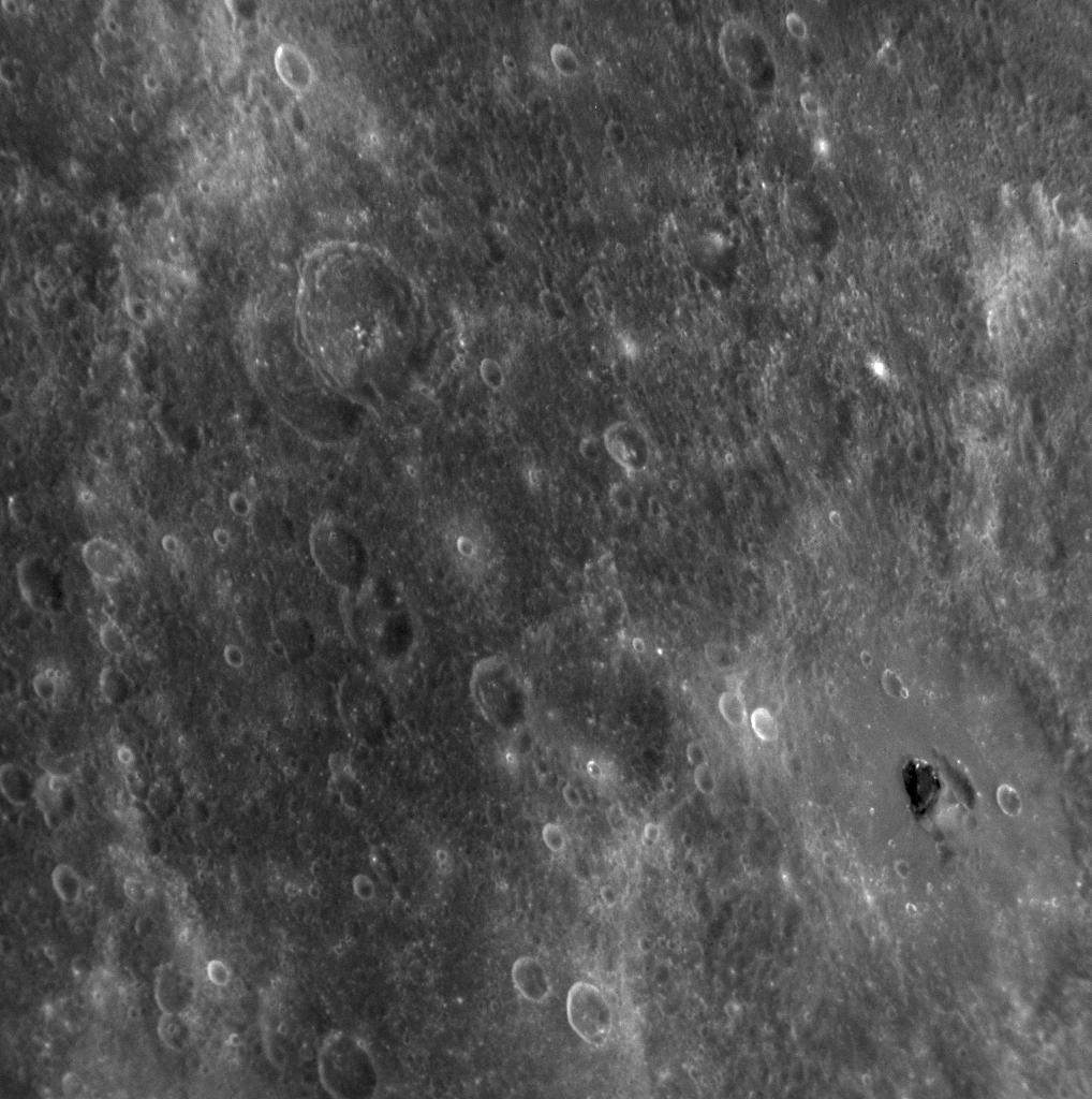 A Patch of Black On Mercury