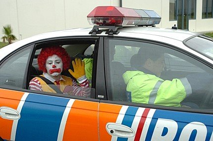 ronald-mcdonald-is-arrested