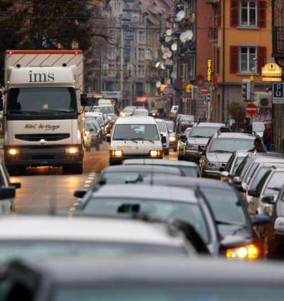 Weststrasse-Stau-Zuerich