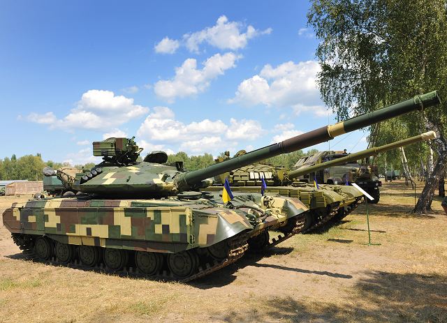 T-64B1M main battle tank modernized T-64