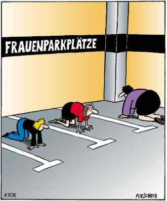 Frauen-Parkplatz