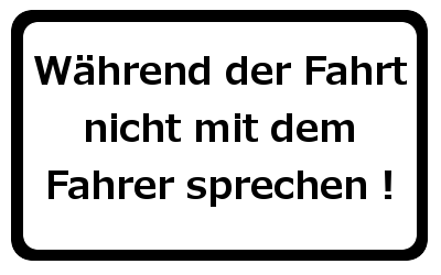 TM0X0M waehrend der fahrt nicht mit dem 