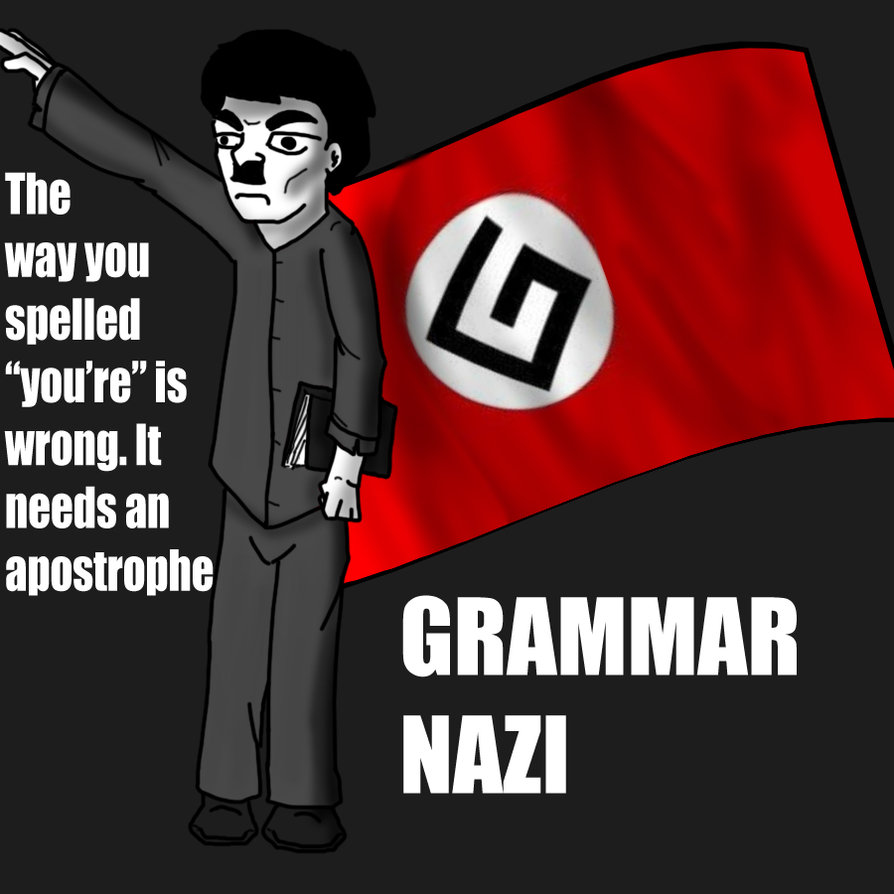 grammar nazi  by marsmar