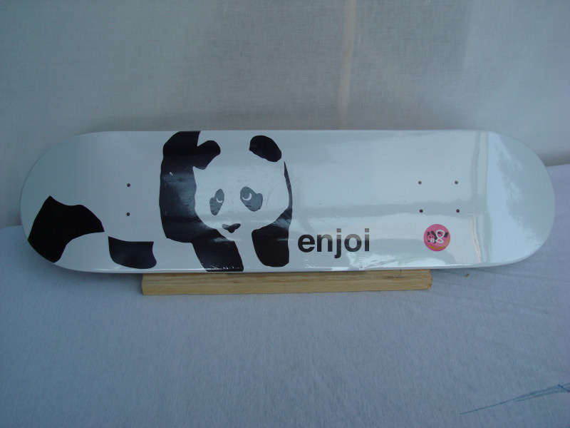 Enjoi deck panda white