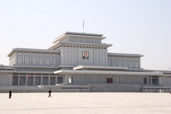 Dprk pyongyang kim mausoley view 05