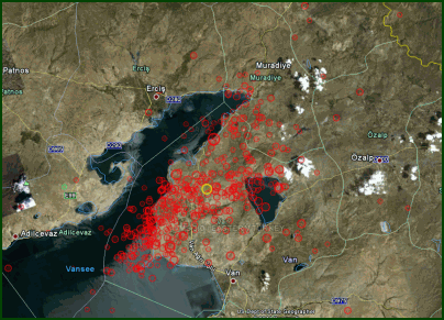 Erdbeben alle osttuerkei 23 24 25102011 