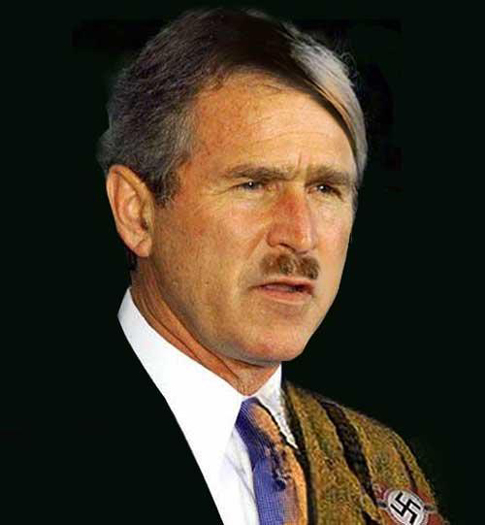 bush hitler02