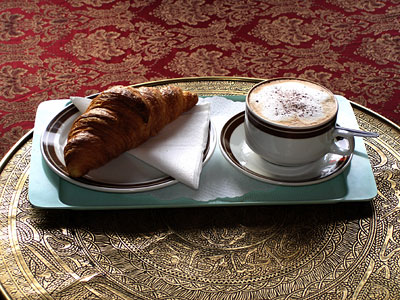 kaffe croissant