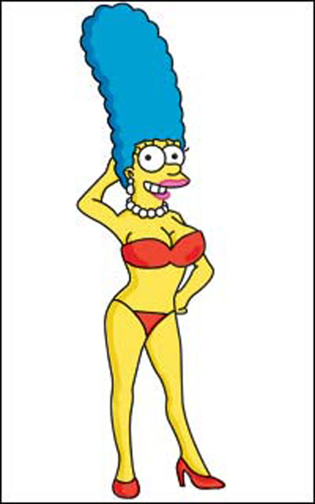 Marge Simpson.   Playboy  !