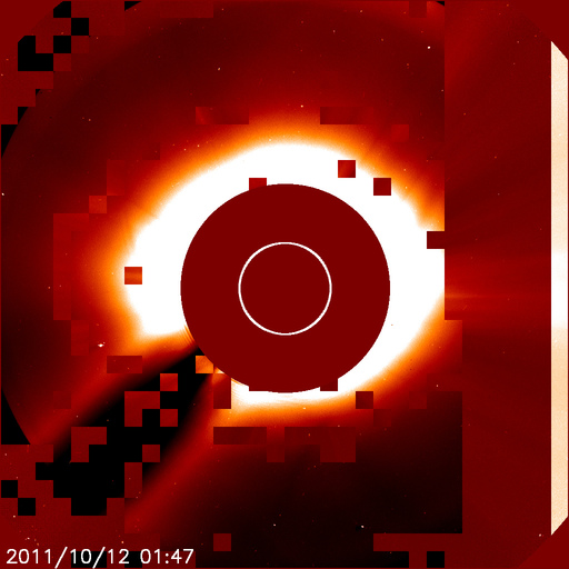 NASA-Sonnenbild-12.10.2011