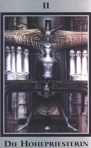 Giger H.R. - Baphomet Tarot -2 - Die Hoh