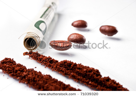 stock-photo-coffee-beans-and-coffee-powd